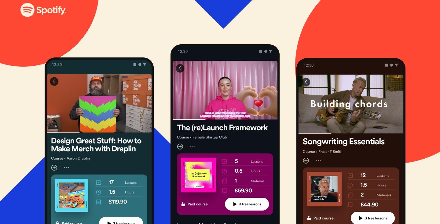 Spotify Video Kursları Özelliğini Duyurdu